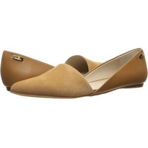 Calvin Klein Harmonia Tan Ballet Flat 7.5